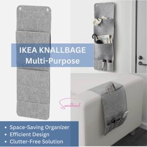 Ikea KNALLBAGE Hanging Armrest Wall Organizer